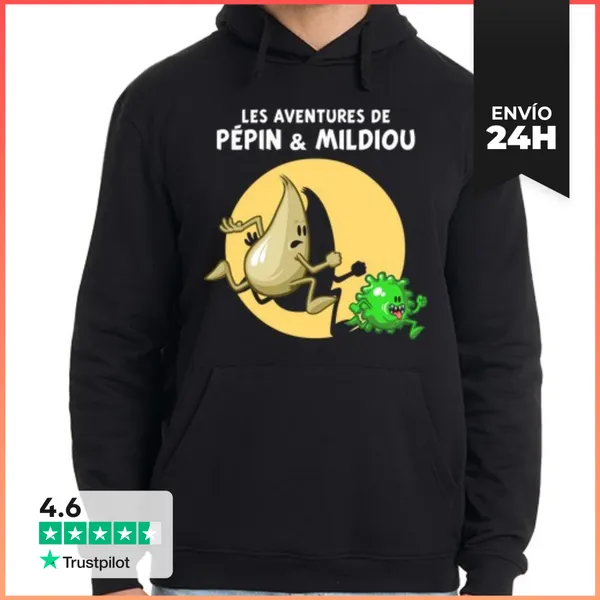 Sudadera Unisex Con Capucha Semilla Y Moho LaTostadora
