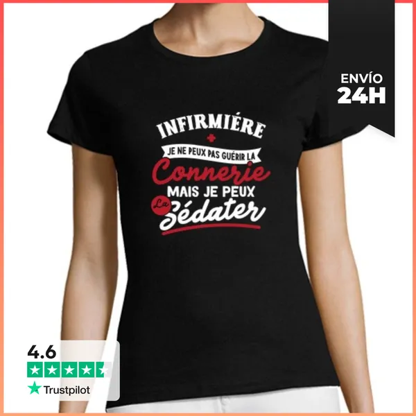 Camiseta Mujer Clásica Puedo Seducir A La Enfermera Regalo