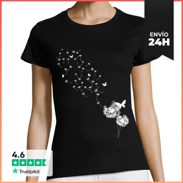 Camiseta Mujer Clásica Diente De Leon Diente De Leon LaTostadora