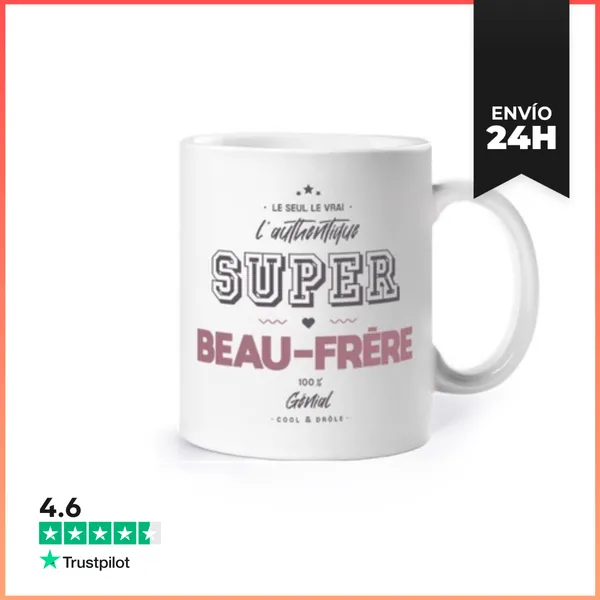 Taza El Autentico Super Cuñado LaTostadora