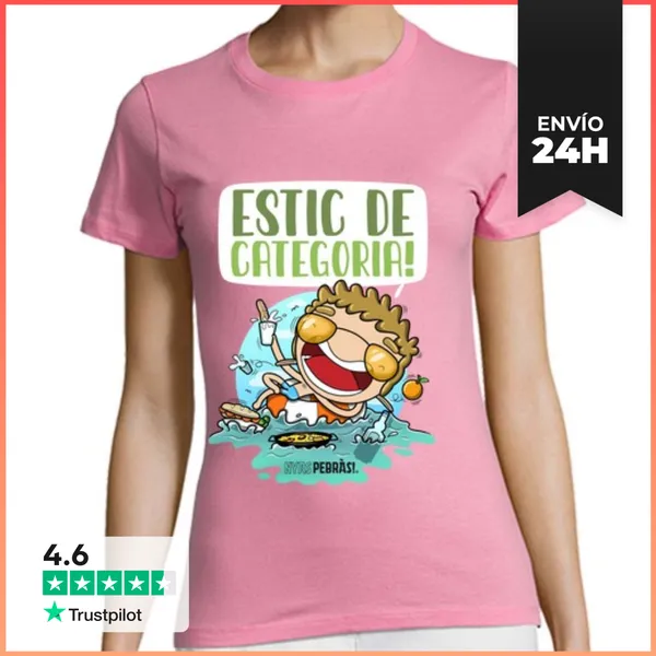 Camiseta Mujer Clásica Estic De Categoria LaTostadora