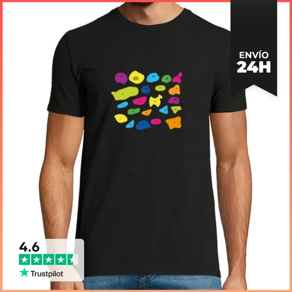 Camiseta Hombre Clásica Presas Vivid LaTostadora