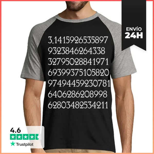 Camiseta Hombre, Estilo Béisbol Profesor De Matemáticas Genial