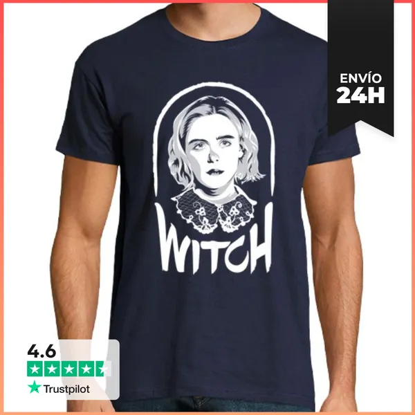 Camiseta Hombre Clásica Witch Sabrina LaTostadora