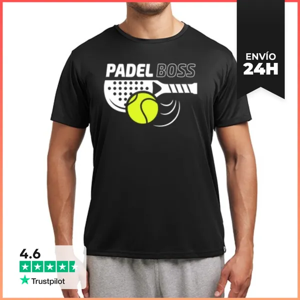 Camiseta Deportiva Hombre Padel Jefe Chico LaTostadora