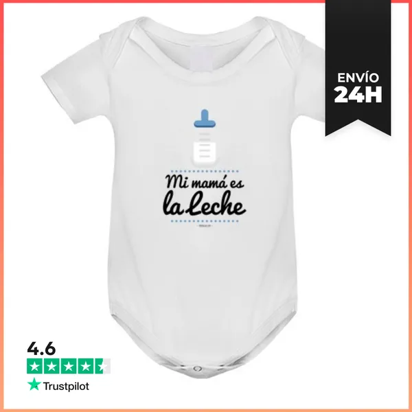 Body Bebé Mi Mamá Es La Leche LaTostadora