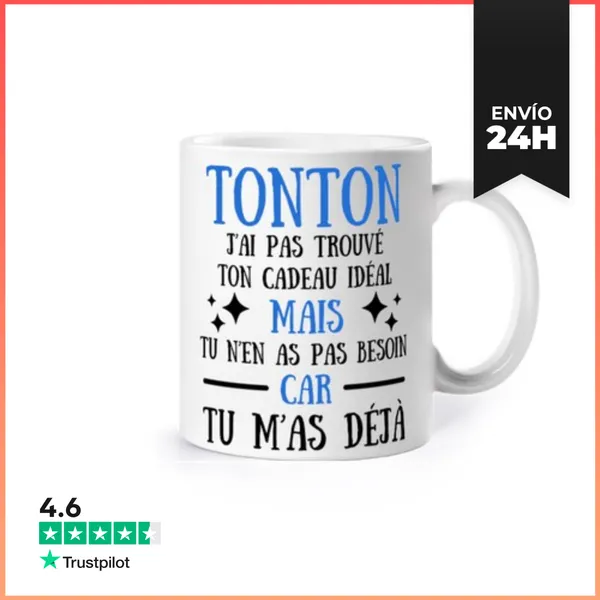 Taza Idea De Regalo De Humor Tío Sobrino LaTostadora