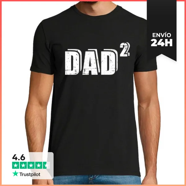 Camiseta Hombre Clásica Segunda Segunda Vez Papá Papá LaTostadora