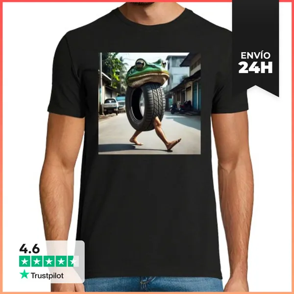 Camiseta Hombre Clásica Boneca Ambalabu, El Híbrido Impío De