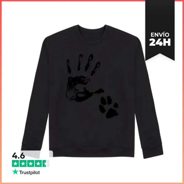 Sudadera Unisex Huellas LaTostadora