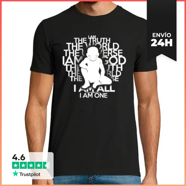 Camiseta Hombre Clásica La Verdad - Versión En Blanco - Hombre