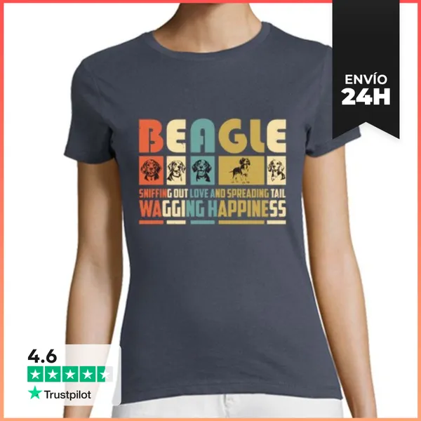 Camiseta Mujer Clásica BEAGLE LaTostadora