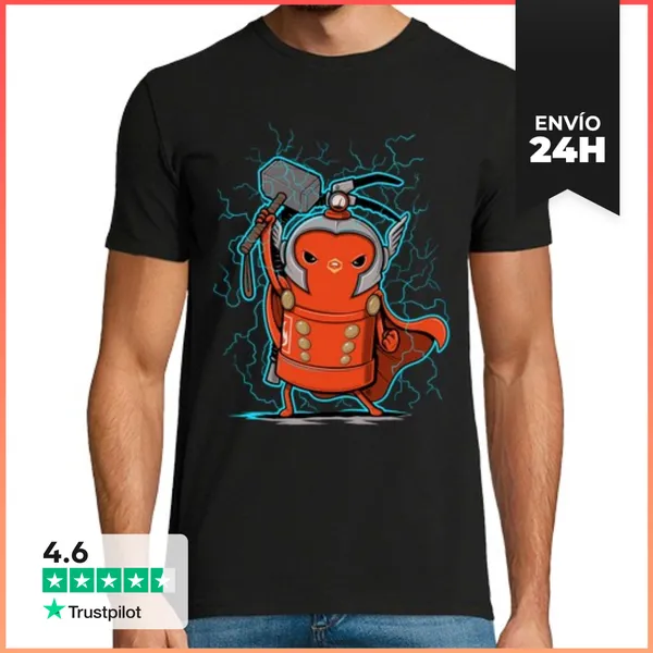 Camiseta Hombre Clásica ExtinThor LaTostadora