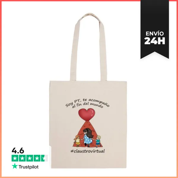 Bolsa De Tela PT Mujer Negro LaTostadora