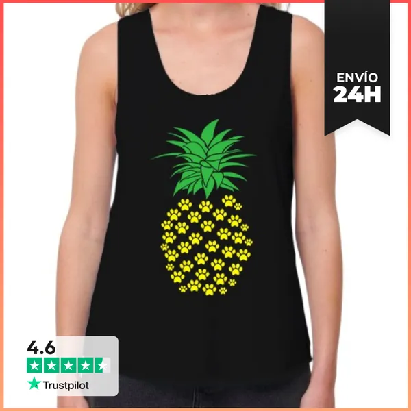 Camiseta Mujer Sin Mangas, Loose Fit Regalo Para Amantes De Las