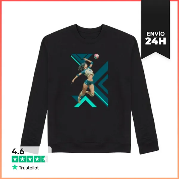 Sudadera Unisex Voleibol Opuesto Atacante Opuesto LaTostadora