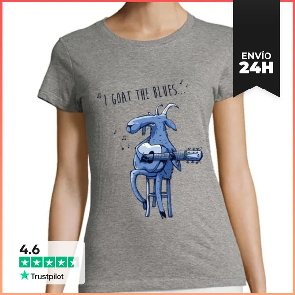 Camiseta Mujer Clásica Yo Voy A Los Azules LaTostadora