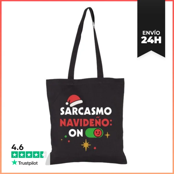 Bolsa De Tela SARCASMO NAVIDEÑO LaTostadora
