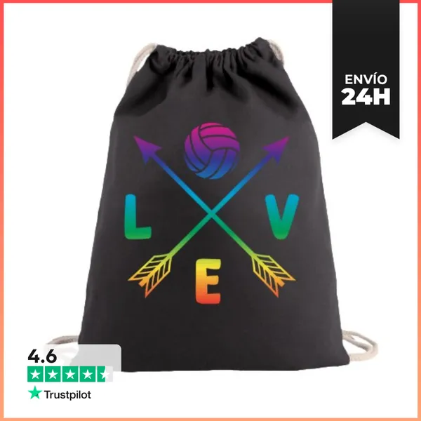 Mochila Saco Con Cuerdas Balonmano Love LaTostadora