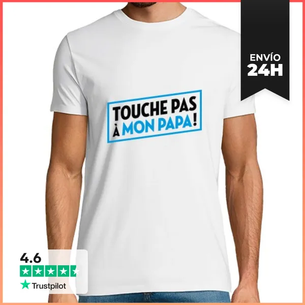 Camiseta Hombre Clásica Camisa De Papá - El Día De Padre