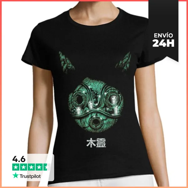 Camiseta Mujer Clásica Pequeños Espíritus LaTostadora