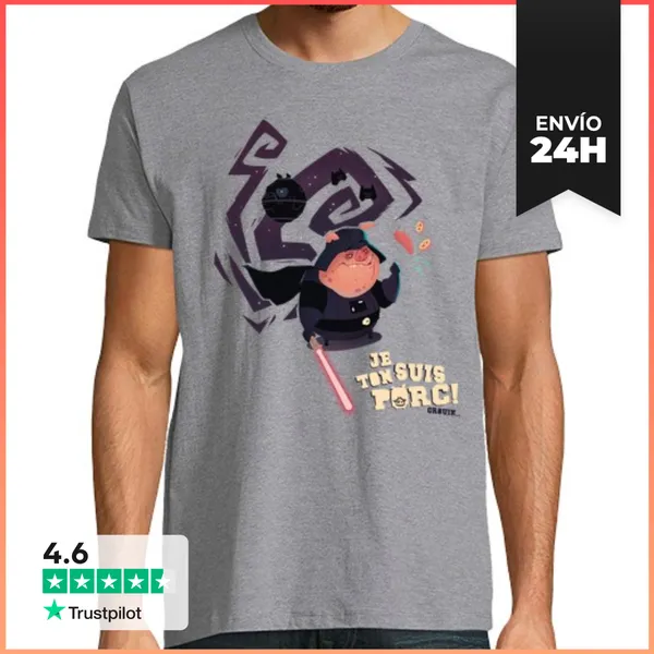 Camiseta Hombre Clásica Soy Tu Cerdo! (im Su Cerdo!) LaTostadora