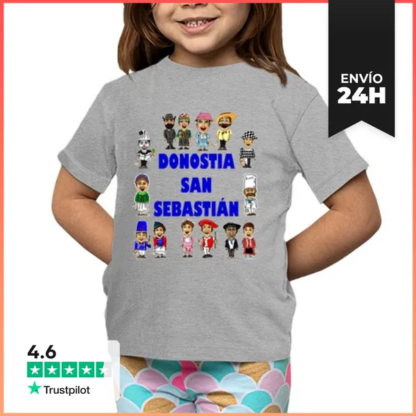 Camiseta Clásica Para Niños CABEZUDOS LaTostadora