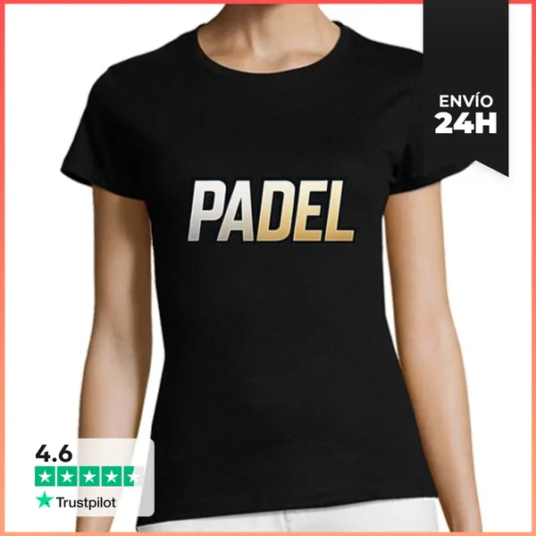 Camiseta Mujer Clásica Pádel LaTostadora