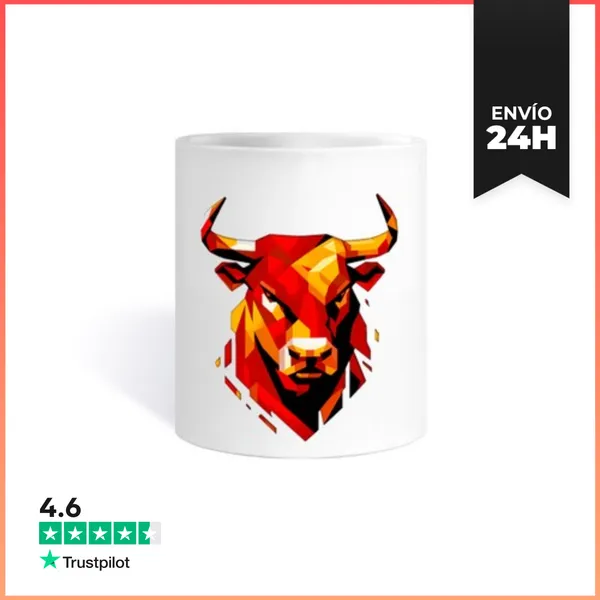Taza Toro España Cubismo LaTostadora