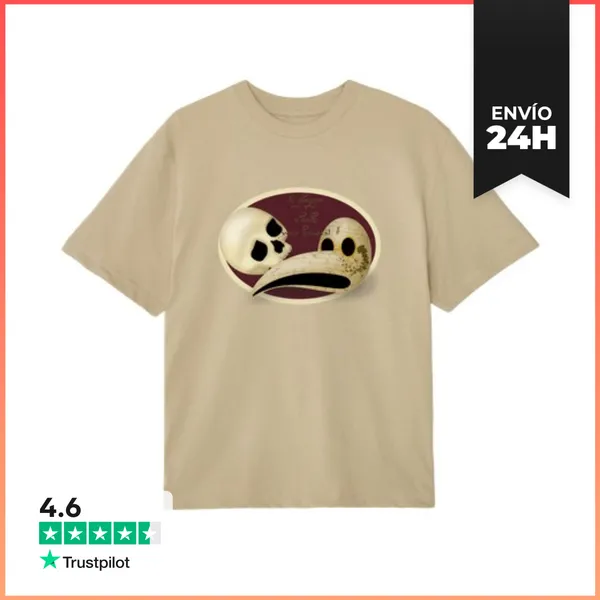 Camiseta Oversize Que La Plaga Caiga Sobre Vuestras Casas