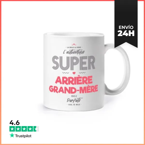 Taza La Auténtica Súper Bisabuela LaTostadora