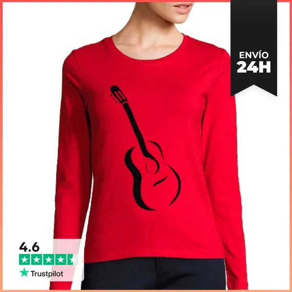 Camiseta Mujer Manga Larga 121055 LaTostadora