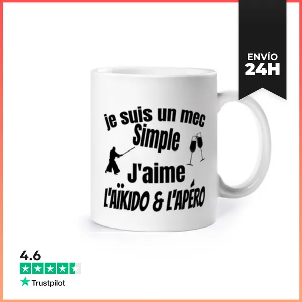 Taza Aikido Y Aperitivo LaTostadora