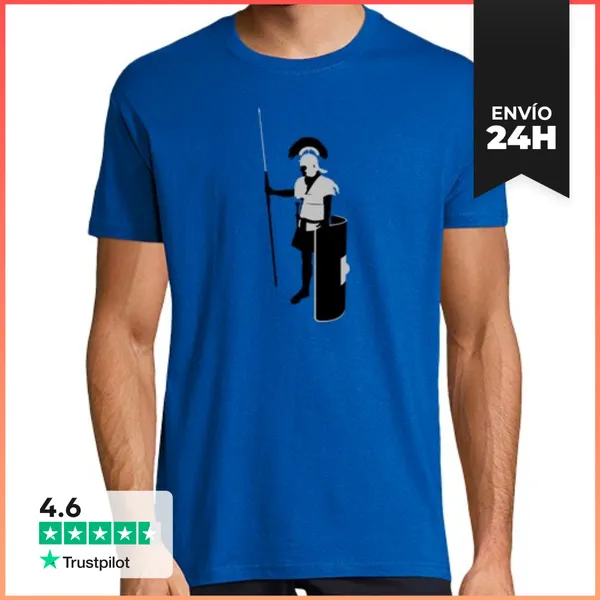 Camiseta Hombre Clásica Legionario Romano LaTostadora