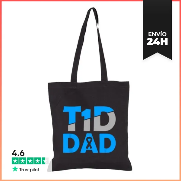 Bolsa De Tela Conciencia Sobre La Diabetes Tipo 1 Diabético