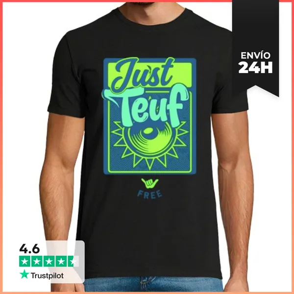 Camiseta Hombre Clásica Solo Teuf LaTostadora