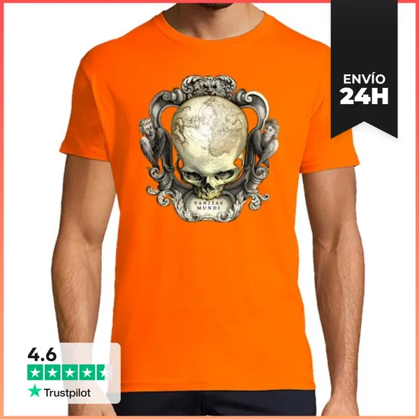 Camiseta Hombre Clásica Vanitas Mundi LaTostadora