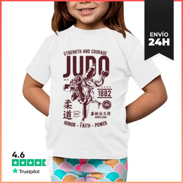 Camiseta Clásica Para Niños Judo LaTostadora
