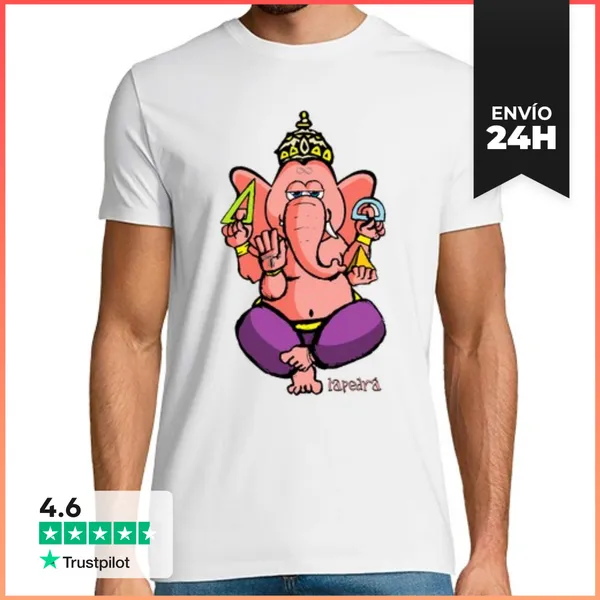 Camiseta Hombre Clásica Ganesha LaTostadora