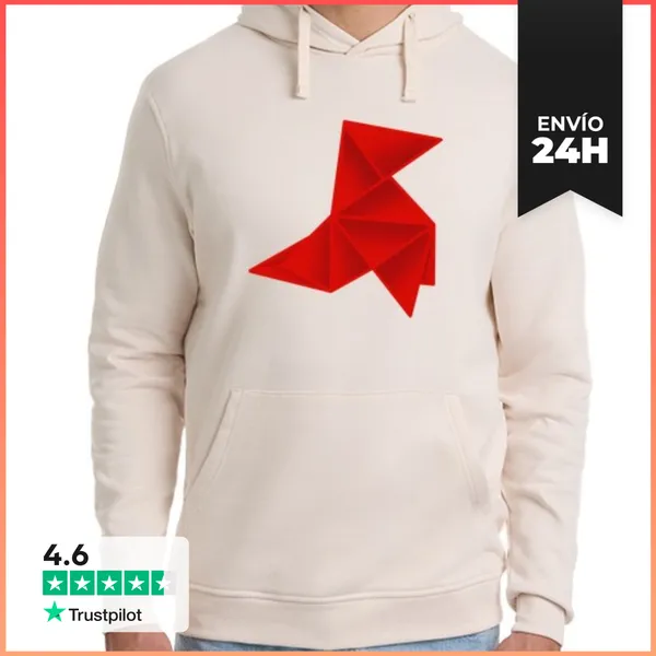 Sudadera Unisex Con Capucha La Casa De Papel - Origami