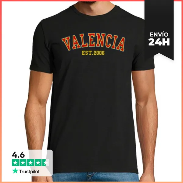 Camiseta Hombre Clásica Valencia Est 2006 LaTostadora
