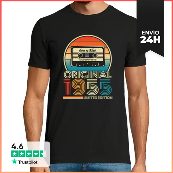 Camiseta Hombre Clásica One Of Kind 1955 LaTostadora