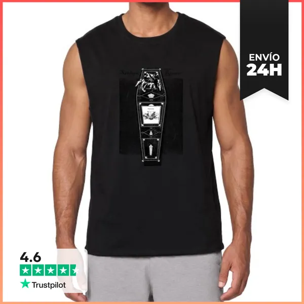 Camiseta Sin Mangas XILOFAGIA - Hombre, Camiseta De Tirantes