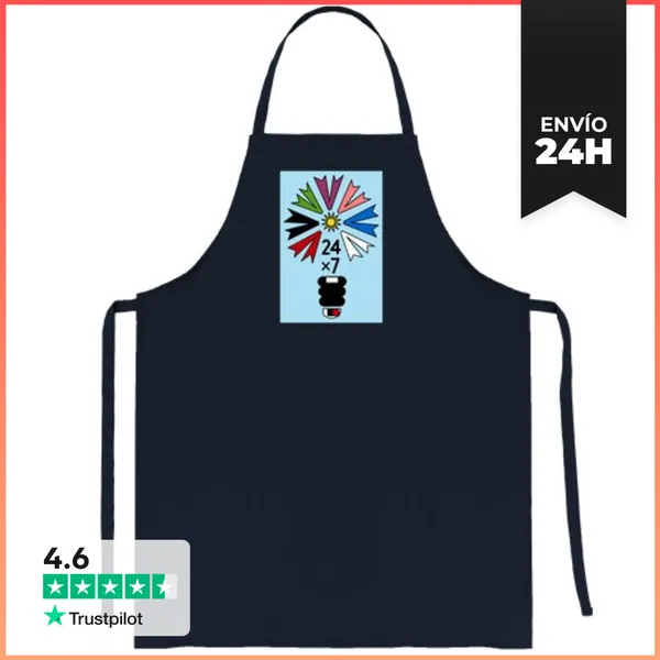 Delantal Luz Azul LaTostadora