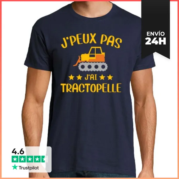 Camiseta Hombre Clásica No Puedo Tener Un Humor De Retroexcavad