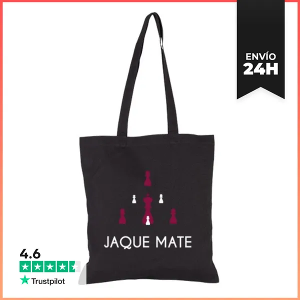 Bolsa De Tela Jaque Mate Al Rey LaTostadora