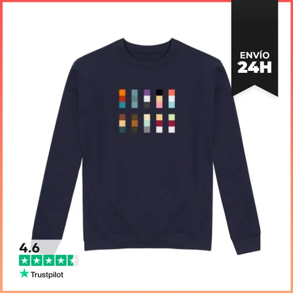 Sudadera Unisex Futurama 3 Pixels LaTostadora