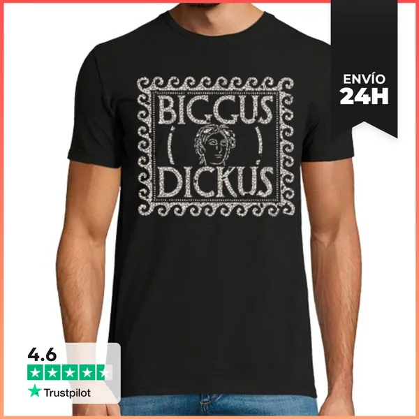 Camiseta Hombre Clásica Biggus Dickus LaTostadora