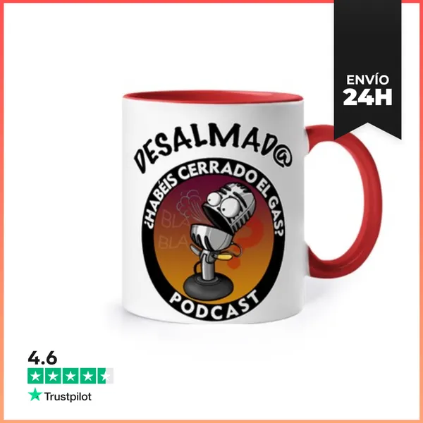 Taza De Colores Diseño Desalmado Y Al Micro Mongolo LaTostadora