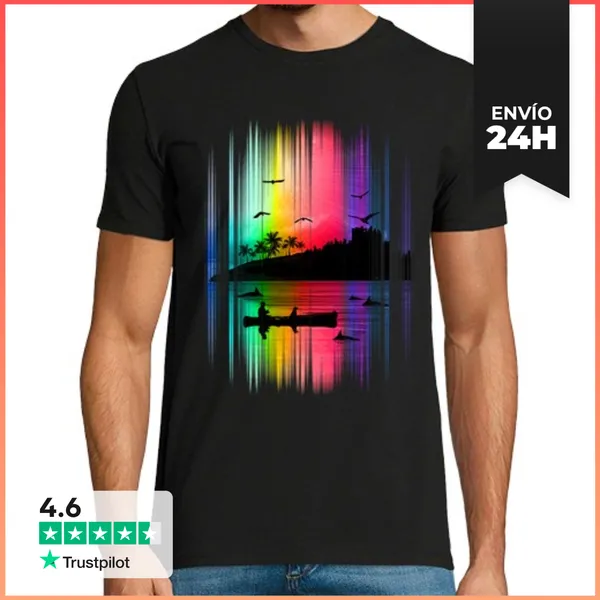 Camiseta Hombre Clásica La Isla LaTostadora
